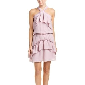 Parker Dusty Rose halter sundress nwt